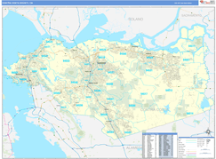 Contra Costa County, CA Digital Map Basic Style